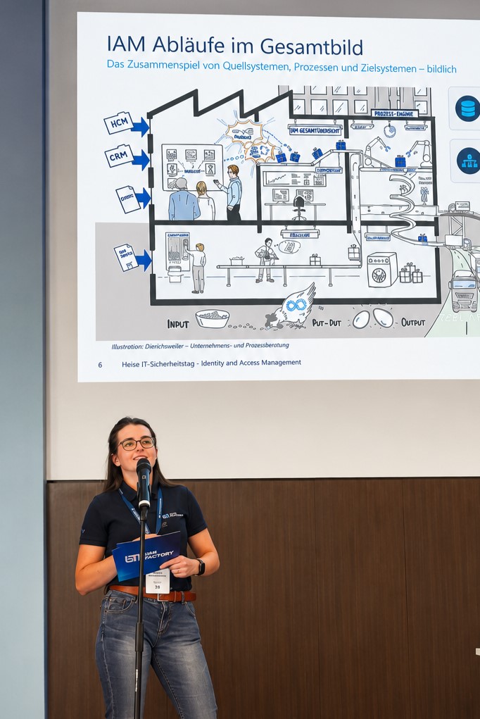 ISB der IAM Factory AG hielt einen Vortrag auf dem Heise IT-Sicherheitstag in Mainz